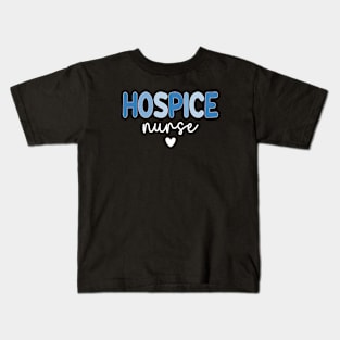 Retro Hospice Nurse Print For Nursing Student Hospice Nurse Kids T-Shirt